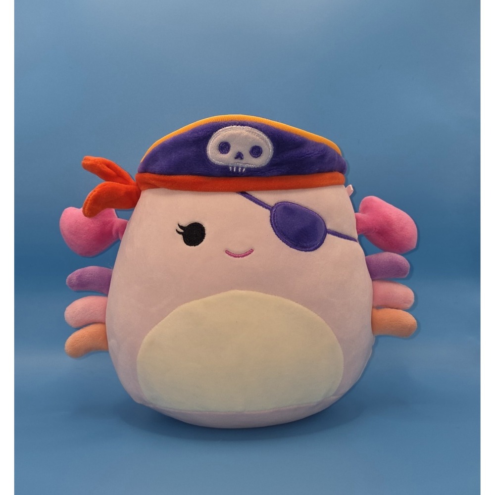 Squishmallows Cailey The Crab Pirate 8 Inches Tall